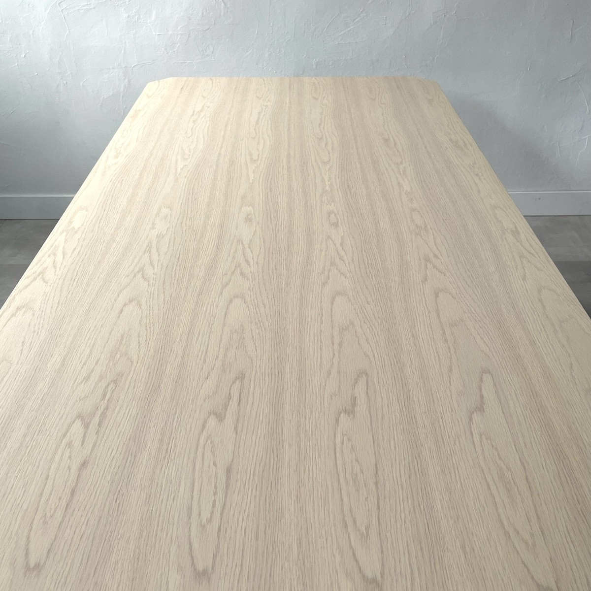 松永工房 MASTER PIECE ダイニングテーブル180 ナチュラルカラー×ホワイトカラー モダンテイスト シンプルデザイン 木製 食卓テーブル リビングダイニング マスターピース【配送不可：沖縄・離島】