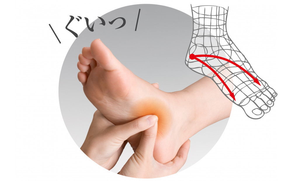 AKAISHI アーチフィッター601室内履き 強力アーチサポートサンダル 【ネイビー】＜Mサイズ＞□