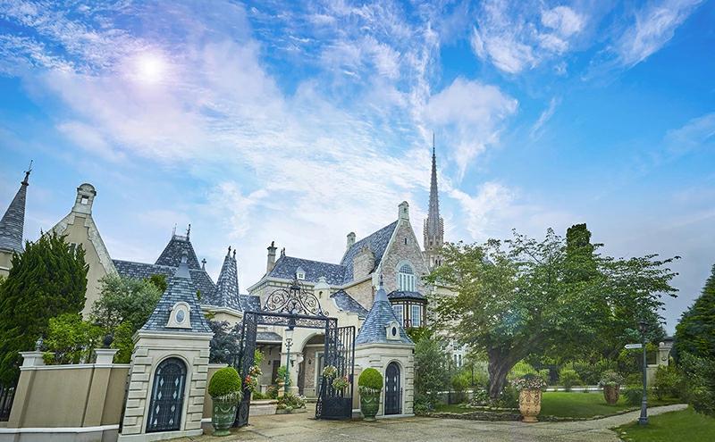 アニバーサリーカフェ 2名様（Esprit de Natureのパティシエが贈る季節の絶品スイーツとお好みのドリンク＆大聖堂などでの記念撮影がついた記念日プラン）静岡市 カップル 夫婦 記念日 お祝い 結婚式 デート ウェディング スイーツ 写真□