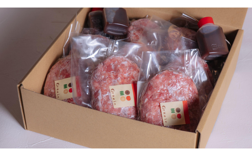 グラッチェ冷凍ハンバーグ9個入り　ソース6個入り□