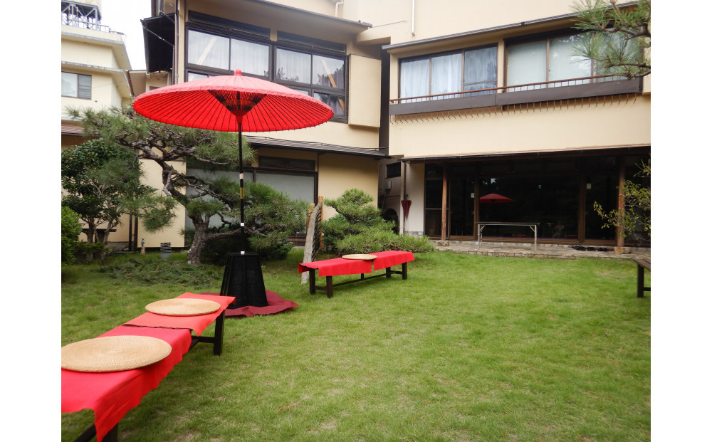 今まで知らなかった三保松原　喧騒を離れ日本庭園を一人占め　気軽に一日旅心 ～羽衣ホテルでアートや文学　歴史を知り松原を清めて三保松原を慈しむ～