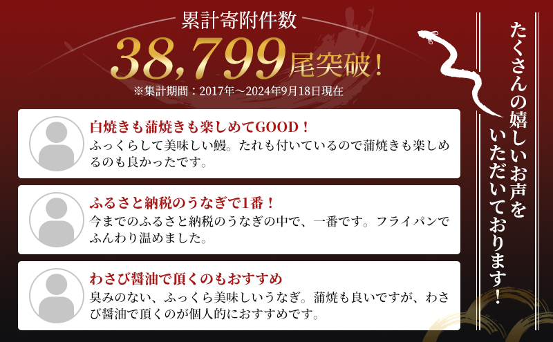 国産 うなぎ 白焼き 110g 4尾 (2本×2) セット 詰め合わせ 国産うなぎ うなぎの白焼 うなぎ白焼き 白焼きうなぎ ウナギ 鰻 魚介 魚介類 惣菜 お惣菜 簡単調理 静岡うなぎ 浜名湖うなぎ 土用の丑の日 静岡 静岡県 浜松市