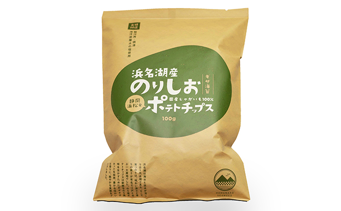 浜名湖のり塩ポテトチップス 100ｇ×18袋