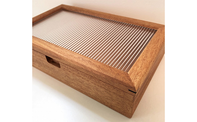 木製小物入れ／マホガニー