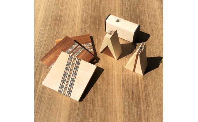 一輪挿し3個＆コースター3枚セット