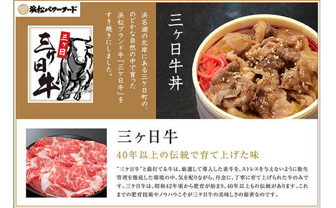 静岡祭丼　三ヶ日牛丼セット【配送不可：離島】 牛肉 お肉 加工品 惣菜 冷凍