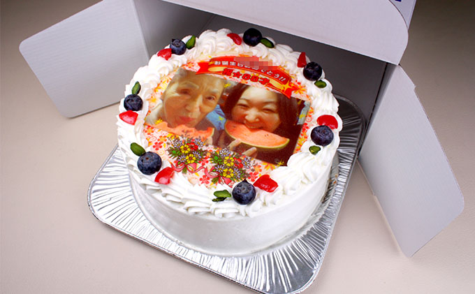 写真ケーキ5号サイズ 引換券