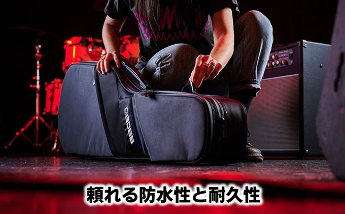 【BOSS】エレクトリック・ギター用プレミアム・ギグ・バッグ（セミ・ハードタイプ）/CB-EG20【配送不可：離島】