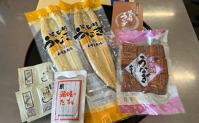 【2025年8月15日頃～順次発送予定】浜名湖産鰻　白焼 約140g×2本・鰻佃煮120g セット 土用の丑の日 丑の日 うなぎ 静岡県産 浜松