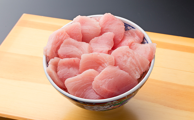 【定期便6回】脂びん長まぐろ 切落し【配送不可：離島】