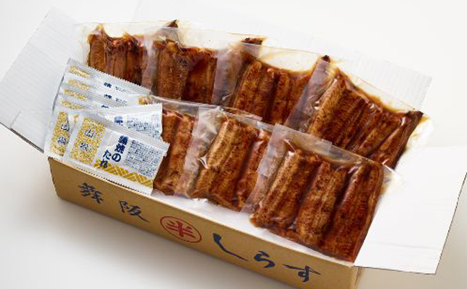 〈丸半堀江商店〉浜名湖産 串焼きうなぎ蒲焼 7袋（100g以上×7袋・タレ・山椒付き）【配送不可：離島】 国産 真空パック