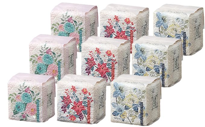 キューブ米 3種 300g 9個 セット 詰め合わせ 花ブーケ 山吹 青桃 赤白 米 無洗米 お米 おこめ こめ コメ 白米 精米 ご飯 ごはん ギフト 贈り物 プレゼント 備蓄米 災害用 レジャー アウトドア キャンプ 真空パック 静岡 静岡県 浜松市