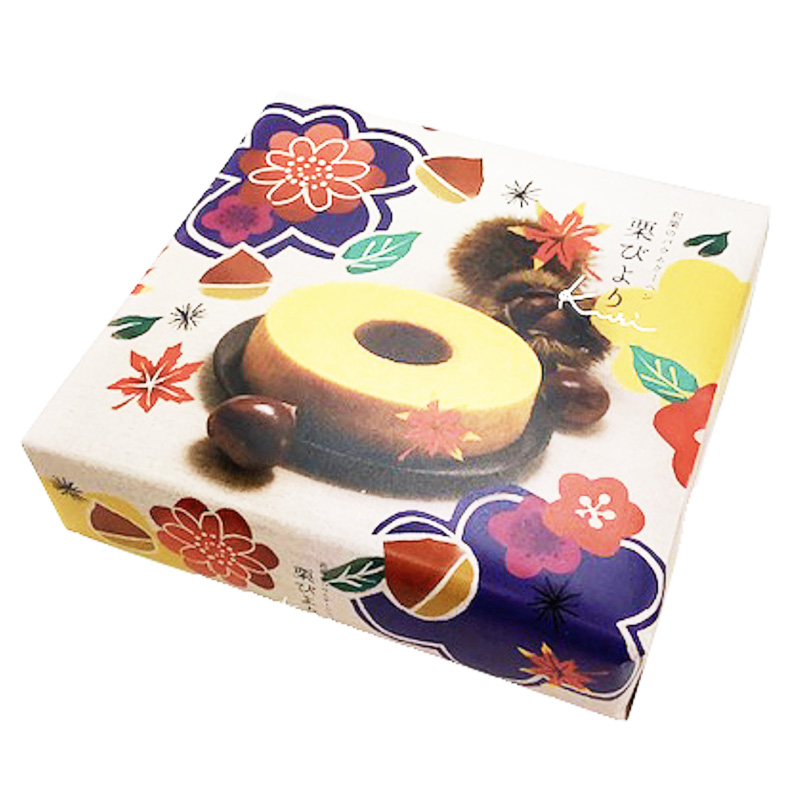 和栗のバウムクーヘン　栗びより