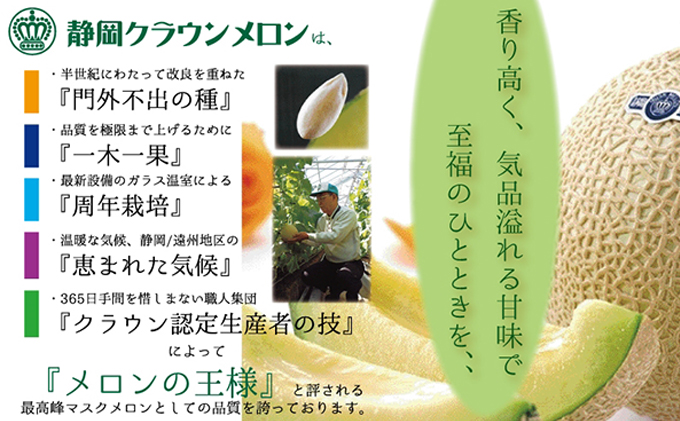 メロン 定期便 3ヶ月 クラウンメロン 白等級 1玉 フルーツ 