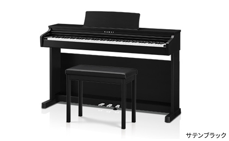 KAWAI 電子ピアノ CX202 イス・ヘッドホン付き　【設置作業付き】 【配送不可：沖縄・離島】 カワイ ピアノ 静岡 浜松市【サテンブラック調仕上げ】