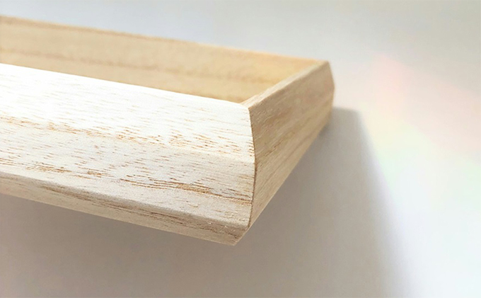 モザイク入り木製トレイ（桐）