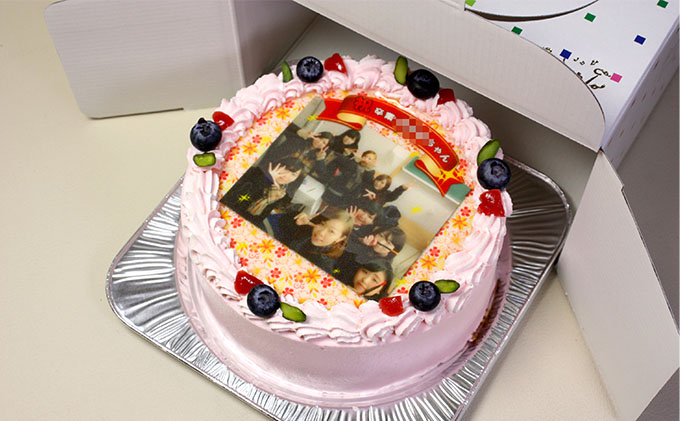 写真ケーキ5号サイズ 引換券