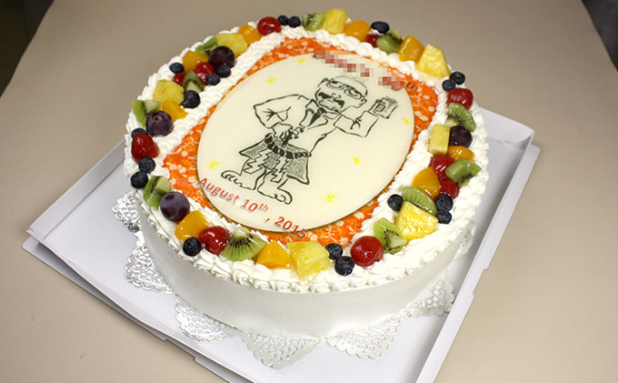 写真ケーキ9号サイズ 引換券