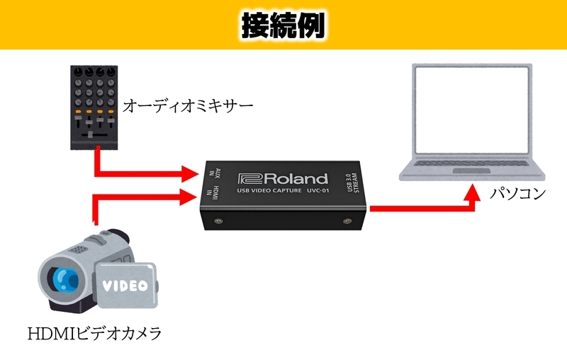 【Roland Pro A/V】USBビデオキャプチャー/UVC-01【配送不可：離