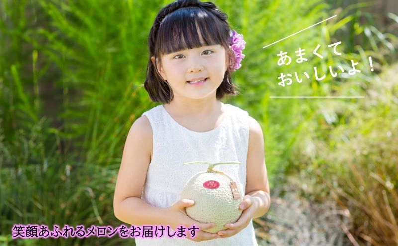 天使音（あまね）マスクメロン　グラン・べべ （1.0kg～1.3kg） 1玉 【配送不可：離島】 フルーツ 果物 メロン 静岡県 浜松市 高級