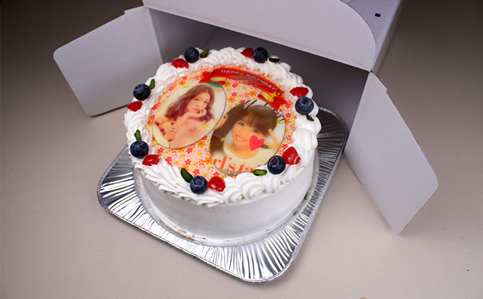 写真ケーキ5号サイズ 引換券