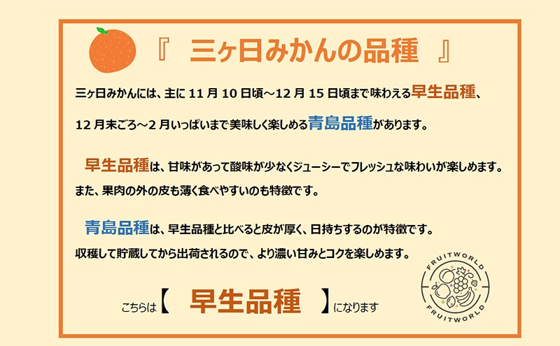 【2026年11月中旬より順次発送】『訳あり』 三ヶ日みかん 早生 2.5kg みかん ミカン 果物 柑橘 フルーツ 訳あり 静岡 浜松市