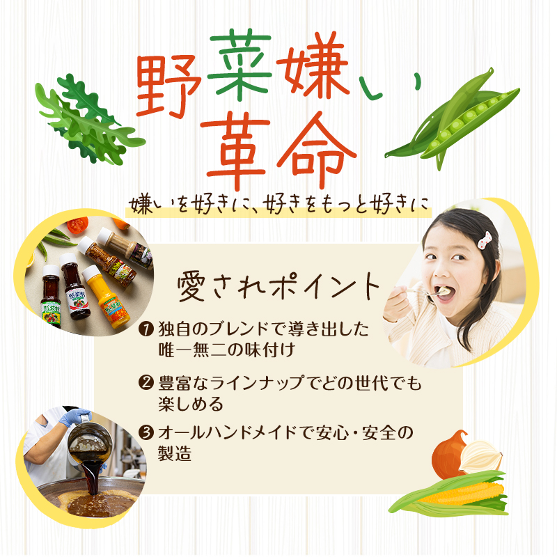 野菜村ドレッシング 5種 Cセット（和風スパイス、Ｗごまミックス、紅ほっぺいちご×ブルーベリー、香ばしＷ醤油、深みのあるお塩）各300ml 各1本 計5本 ドレッシング 調味料 静岡 浜松市