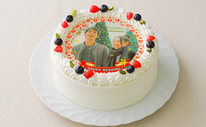 写真ケーキ6号サイズ 引換券