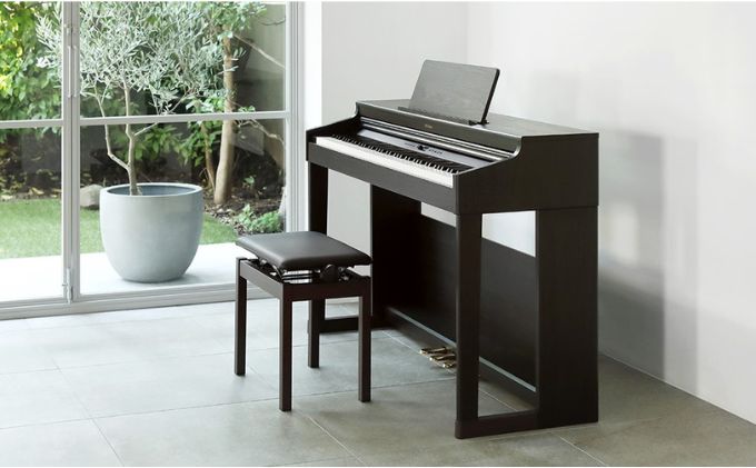 【Roland】電子ピアノRP701/ダークローズウッド調仕上げ【設置作業付き】【配送不可：北海道/沖縄/離島】