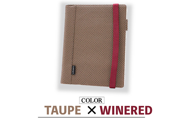 【手帳カバー】サンサツハイルーノ　ブラウン