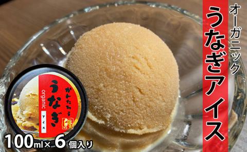 鰻のかんたろうのオーガニックうなぎアイス 100ml×６個入り【配送不可：離島】