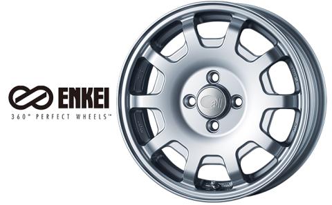 ＥＮＫＥＩアルミホイール“all four”Sparkle Silver