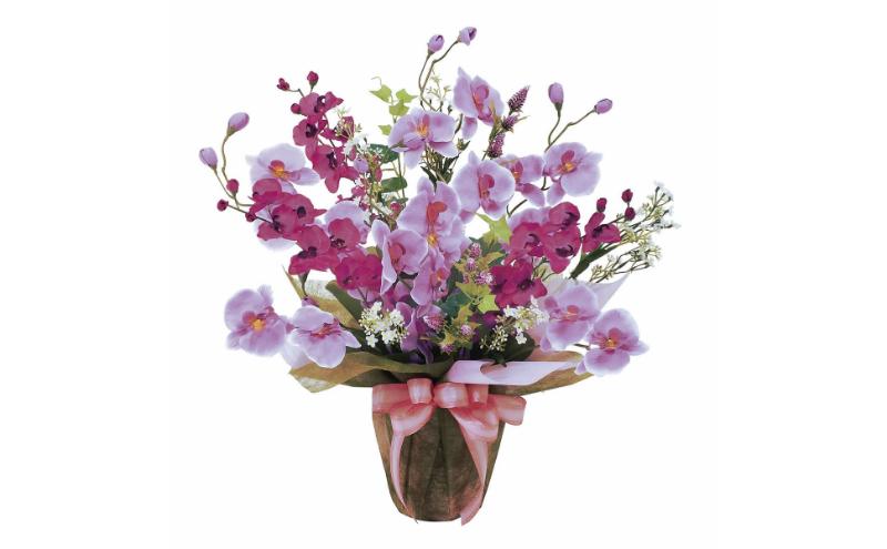 光の楽園 ツインコチョウラン 光触媒 フェイクグリーン フェイクフラワー 造花 フェイク 観葉植物 消臭 抗菌 防汚 ホルムアルデヒド 分解 インテリア 胡蝶蘭 静岡 静岡県 浜松市 【配送不可：北海道・沖縄・離島】