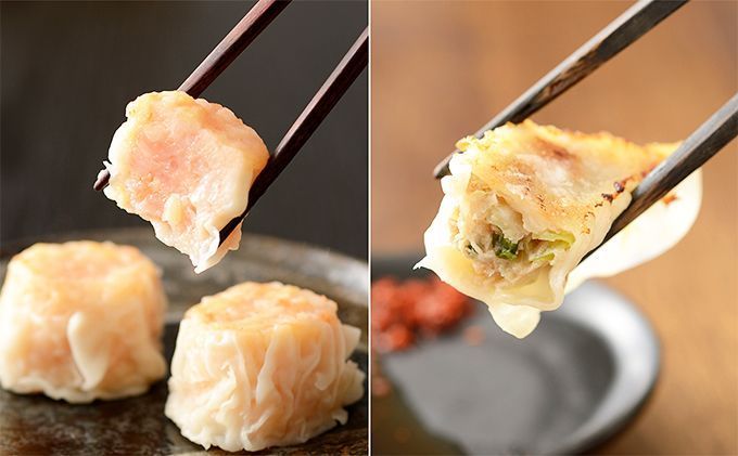 いえやす自慢の浜松餃子しゅうまい食べ比べ７種セット