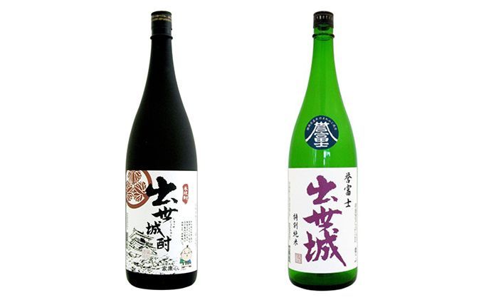 清酒・焼酎詰め合わせ 1,800ml × 2本セット（特別純米酒 誉富士・本格焼酎25° 出世焼酎 各1升）