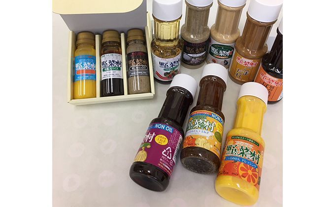 ３種のごまとノンオイルのヘルシー調味料セット
