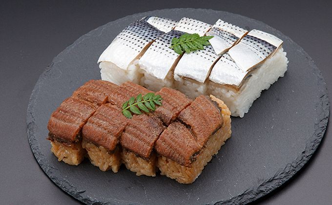 浜名湖紅庵のうなぎめし＆このしろ寿司