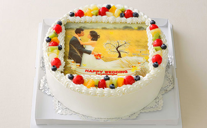 写真ケーキ9号サイズ 引換券