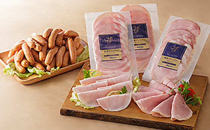 浜松ハム　ウインナー･ハム詰合せ(静岡産豚肉使用）