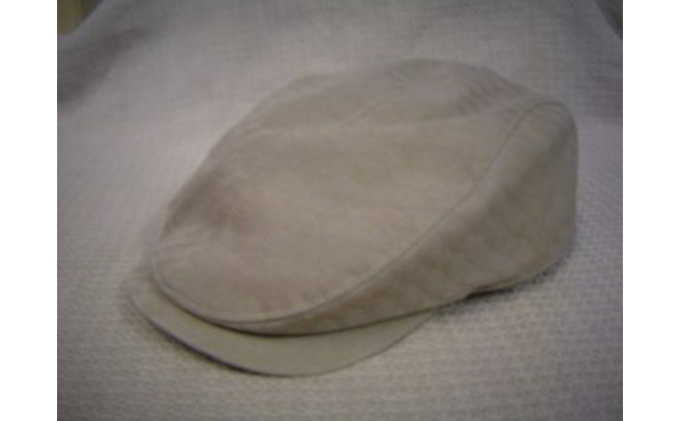 遠州ジャガード織ハンチング（方広寺の杉＆柏染め）size：SS