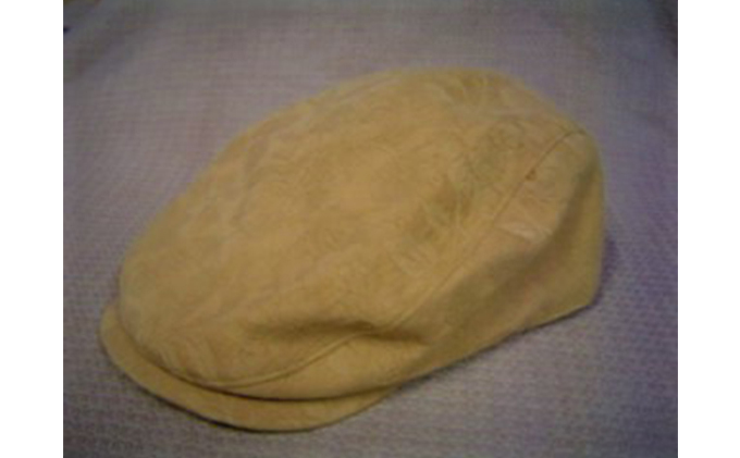 遠州ジャガード織ハンチング（方広寺の杉染め）size：SS