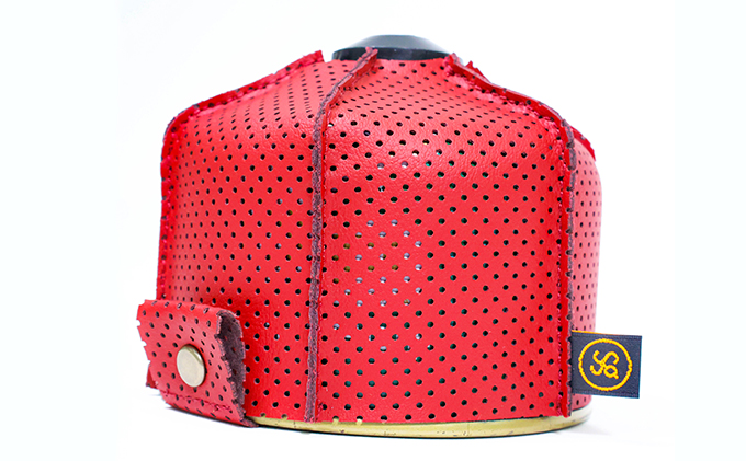 Sobagni　OD缶カバー（250缶用）レッド 【アウトドア キャンプ BBQ】