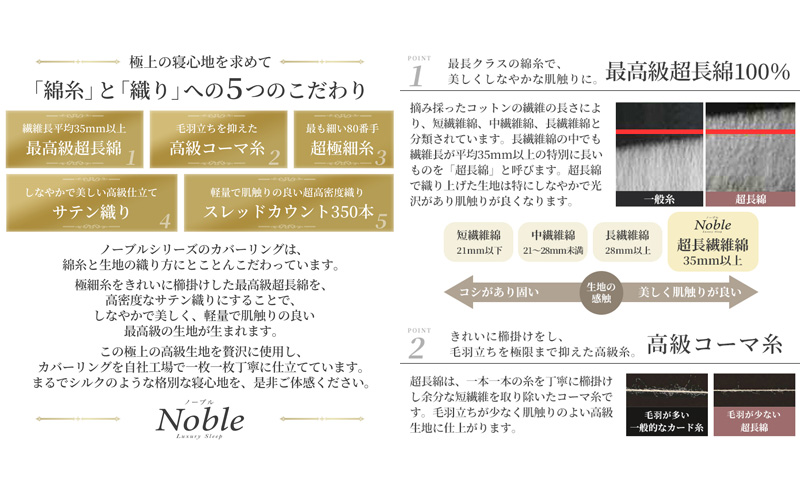 超長綿100% シルクのような艶 ノーブル ベッド用 布団カバー 4点セット クイーンサイズ  グレー  静岡 浜松市