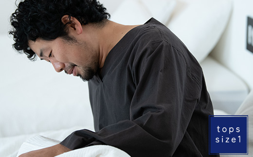 Premium Sleepwear VタイプライターSET 古橋織布 織物職人が作る上質な肌ざわりのパジャマ 遠州織物 ユニセックス 男女兼用 快眠 睡眠 ぐっすり 寝具 スリープウェア シャトル織機 浜松市