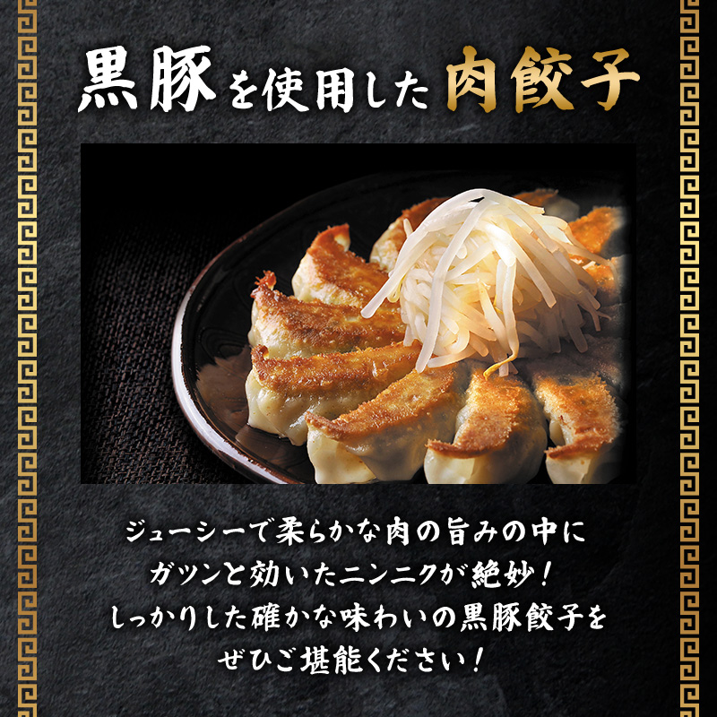 【定期便3回】 黒豚餃子56個（1袋14個入×4パック） 五味八珍 餃子 ぎょうざ ギョウザ 黒豚 ジューシー 柔らかい 肉の旨み ニンニク 浜松餃子 冷凍餃子 冷凍 惣菜 中華 点心 静岡県 浜松市