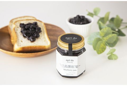 ブルーベリージャム 3個入り 100g×3個 化粧箱 フルーツ 果物 agri do 国産 手作り 朝食 パン トースト ヨーグルト 農家 富士山 南麓 自家農園 冷蔵保存 ショ糖 レモン果汁 三島市 静岡県