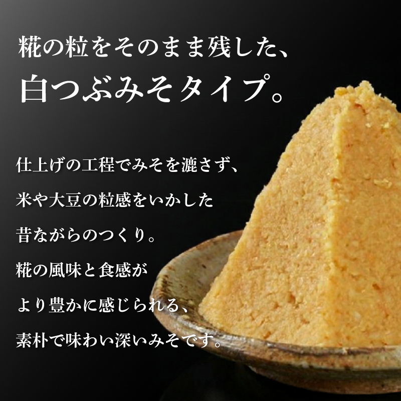 伊豆みそ つぶ 味噌 10袋 米糀味噌 米 大豆 発酵食品 麹 和食 調味料 粒味噌 国産 醸造 みそ汁 郷土料理 糀歩合 8割 糀米 三島市 静岡県