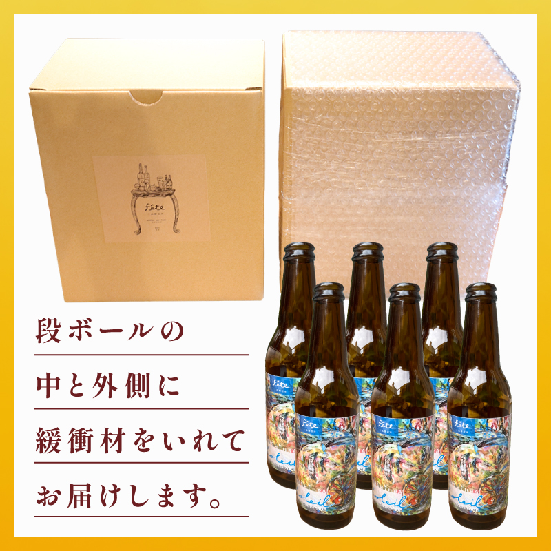 クラフトビール fete三島醸造所 Nishiura Soleil 計6本 定番 レモン ライム ハーブ フルーツ 湧水 酒 麦酒 ホップ 贈答 おすすめ 父の日 母の日 お祝い ギフト プレゼント パーティー 三島市 静岡県