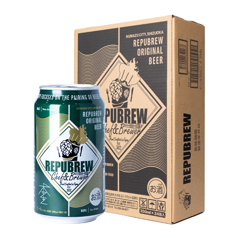 【定期便3回】REPUBREW 本生 24本 クラフトビール リパブリュー ホンナマ 定期便 ビール お酒 プレゼント お祝い 父の日 母の日 地ビール セット アルコール 贈り物 ギフト 特産品 350ml 缶 富士箱根系水 West Coast IPA 静岡 三島市 静岡県