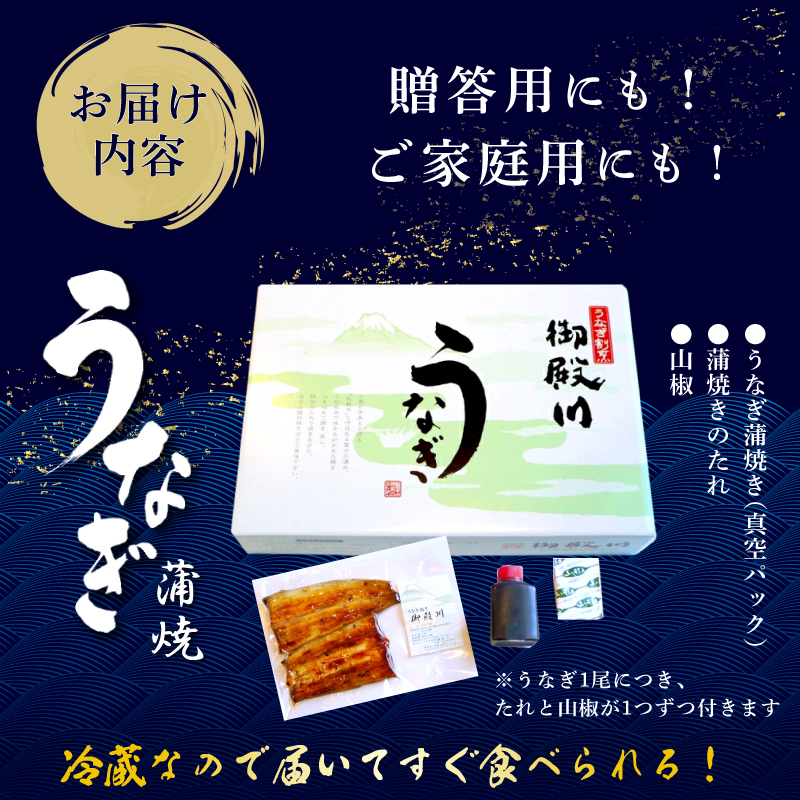 静岡 名産 うなぎ 蒲焼 2人前 240g 冷蔵 三島名物 老舗 うなぎ屋 真空パック 御殿川 土用丑の日 晩ごはん 家族 惣菜 養殖 タレ付き 秘伝のタレ ギフト プレゼント 贈り物 うな重 うな丼 鰻料理 蒲焼き うなぎ蒲焼 鰻蒲焼 うなぎ料理 ウナギ 鰻 うな丼セット 蒲焼セット 三島市 静岡県